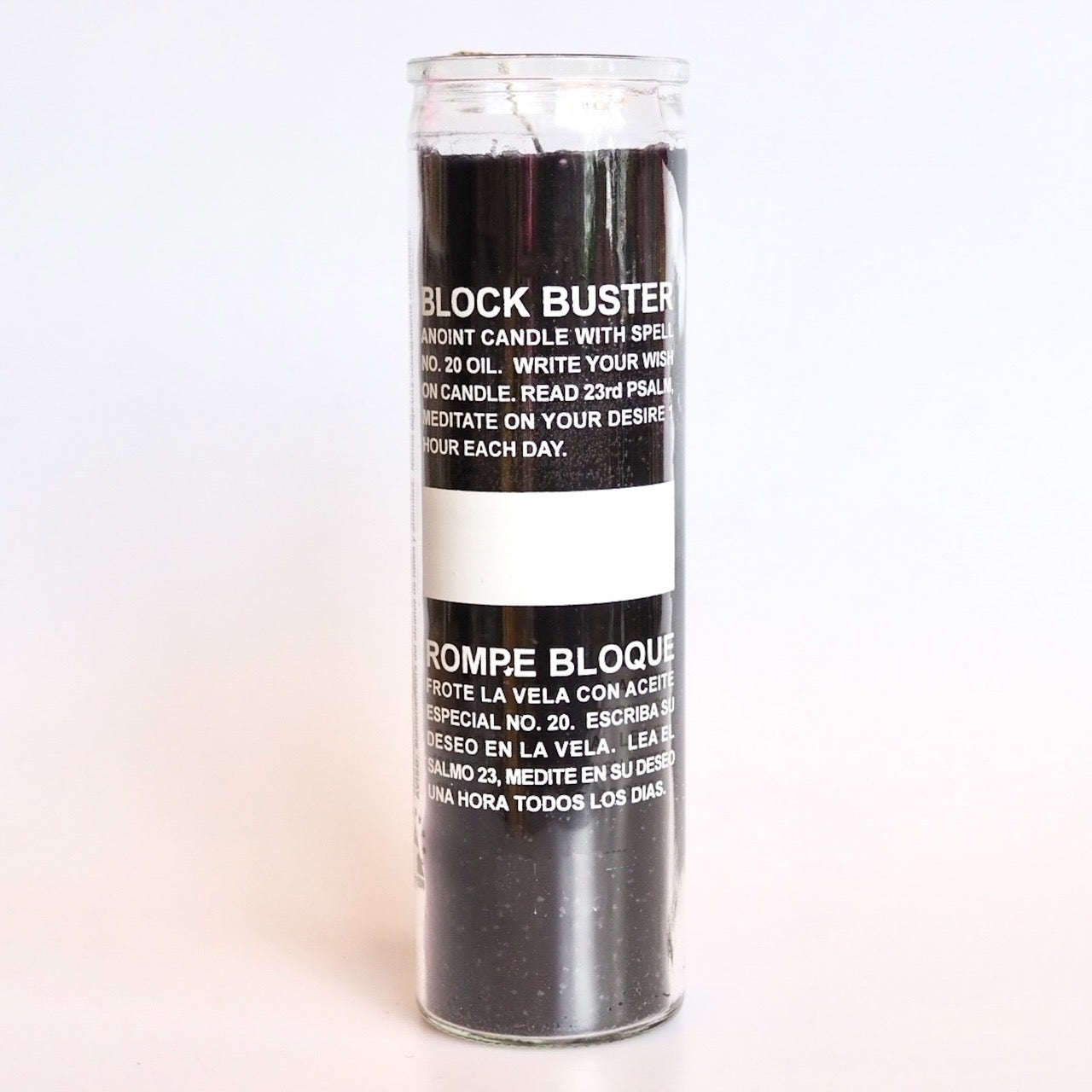 Block Buster Ritual Prayer Candle