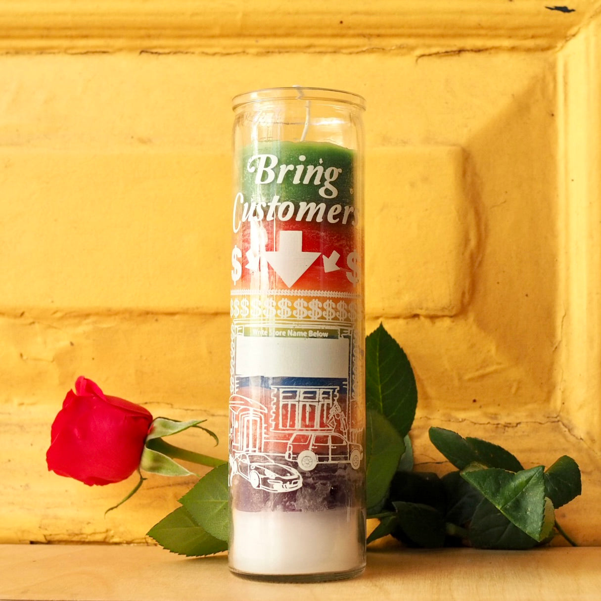Bring Customers Ritual Prayer Candle