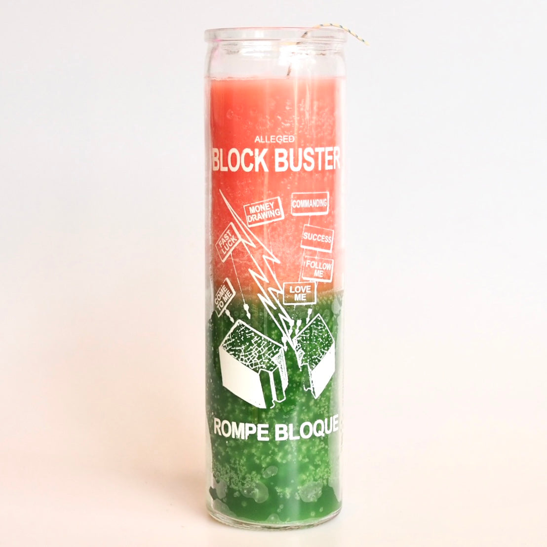 Ritual Prayer Candle halloween day of the dead spell UK Santa Sabina Block Buster / Rompe Bloque Vela 7 Day Prayer dia de los muertos