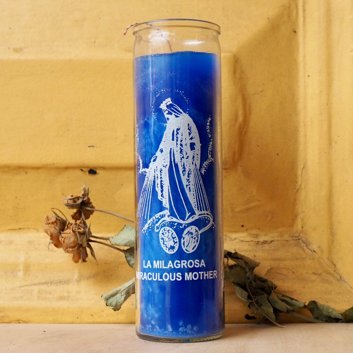 miraculous mother milagrosa Ritual Prayer Candle spell UK Santa Sabina Vela 7 Day Prayer candle powerful magic luck love motherhood maternity doula guidance light intuition manifestation halloween day of the dead dia de los muertos mary saint angel protector protection