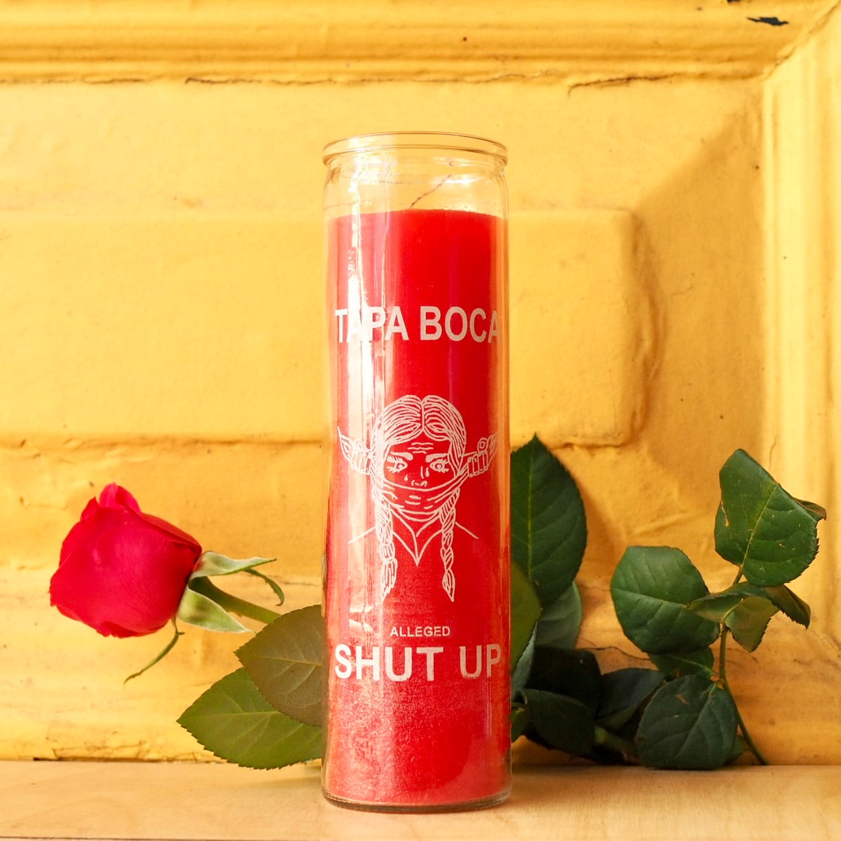 Shut Up Ritual Prayer Candle