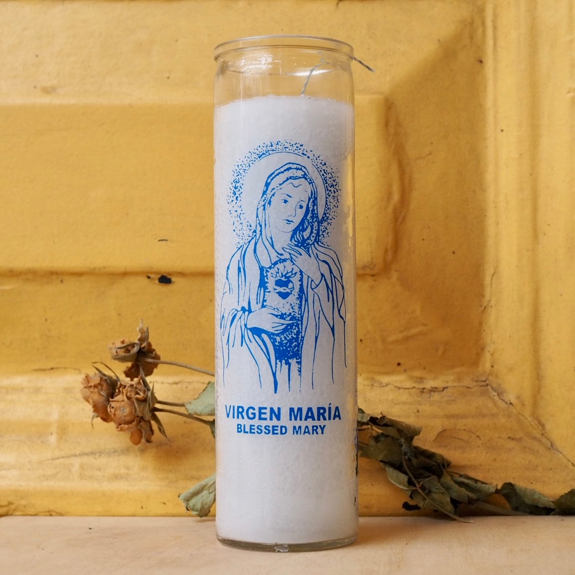 virgen guadalupe virgin mary Ritual Prayer Candle spell UK Santa Sabina Vela 7 Day Prayer candle powerful magic luck love motherhood maternity doula guidance light intuition manifestation halloween day of the dead dia de los muertos saint blessed faith catholic