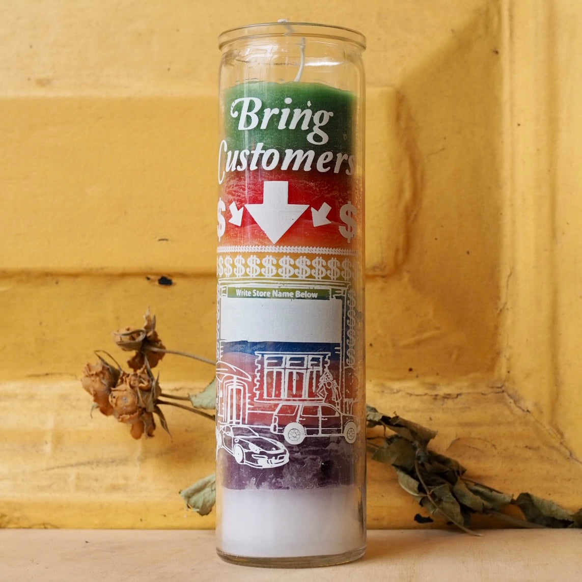 Bring Customers Ritual Prayer Candle