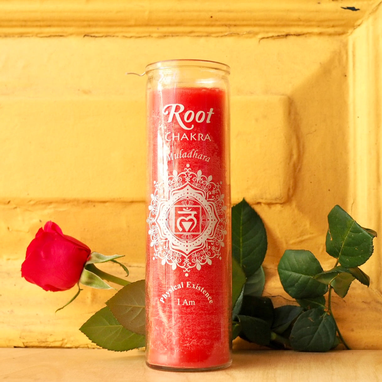 Ritual Prayer Candle spell UK Santa Sabina Vela 7 Day Prayer chakra energy root red