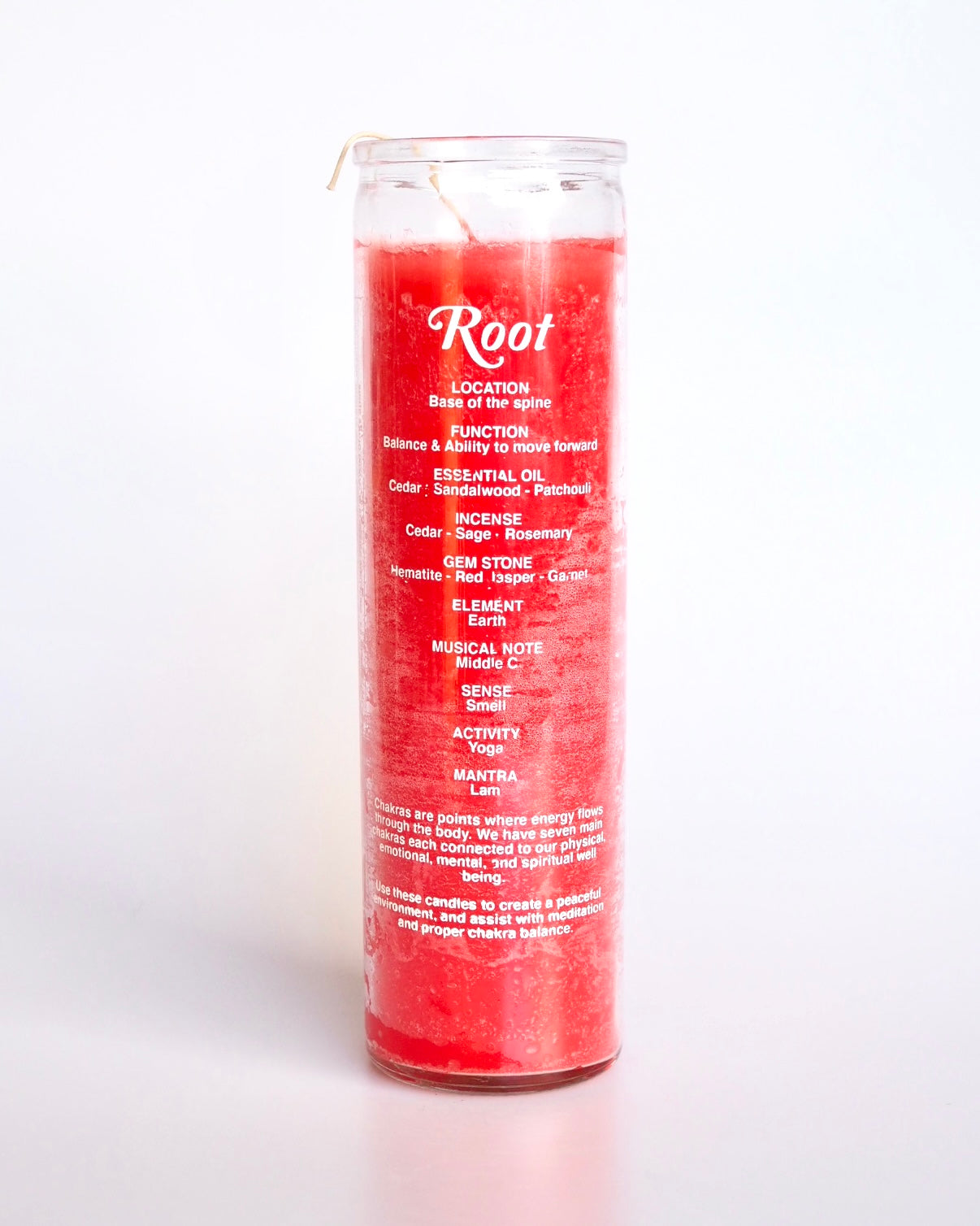 Ritual Prayer Candle spell UK Santa Sabina Vela 7 Day Prayer chakra energy root red
