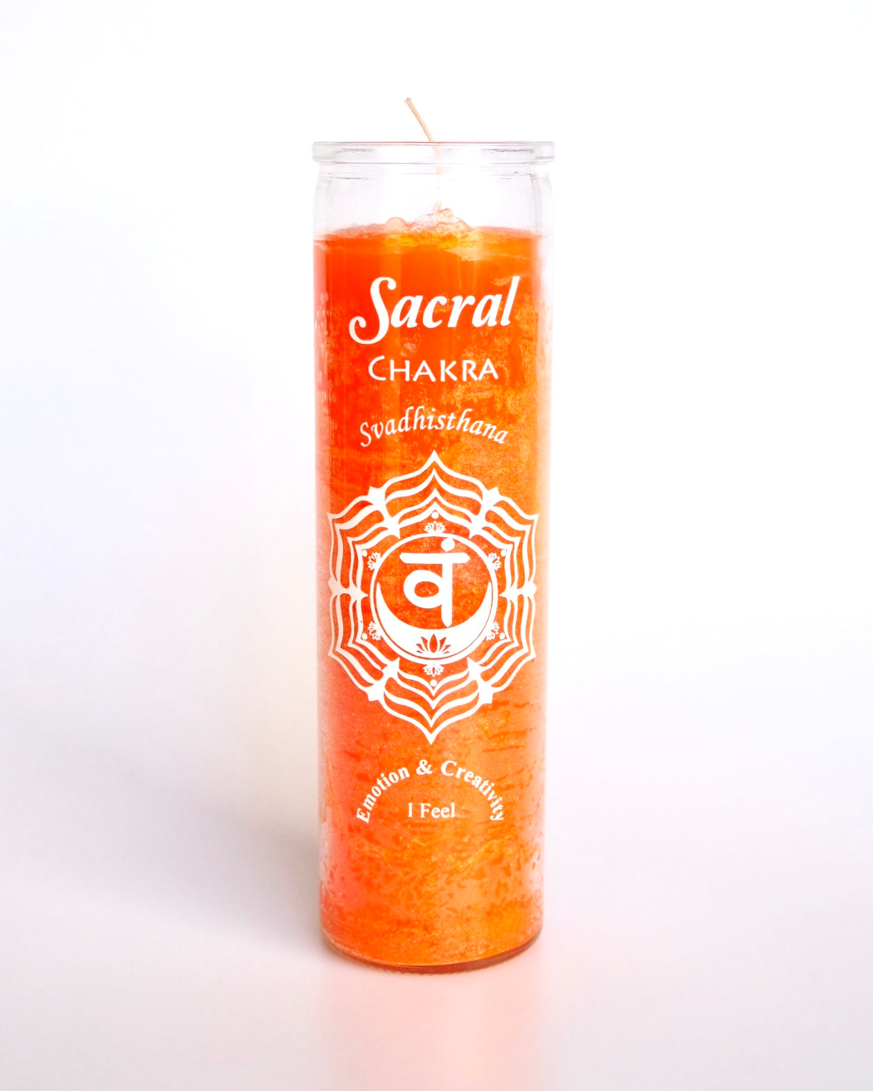 Ritual Prayer Candle spell UK Santa Sabina Vela 7 Day Prayer chakra energy sacral orange
