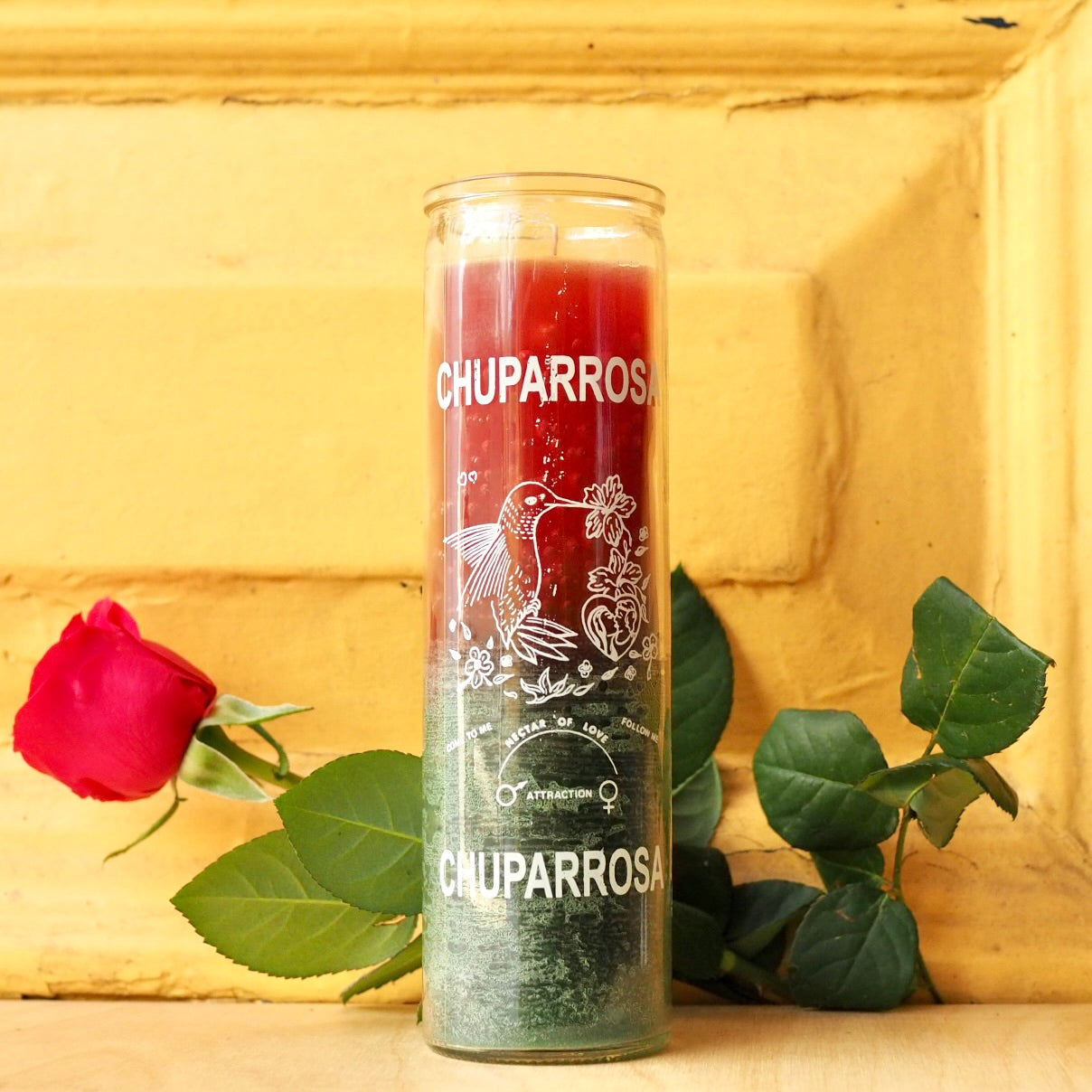chuparrosa Ritual Prayer Candle spell UK Santa Sabina Vela 7 Day Prayer candle powerful magic intuition manifestation hummingbird love attraction relationship amor amore valentines single break up