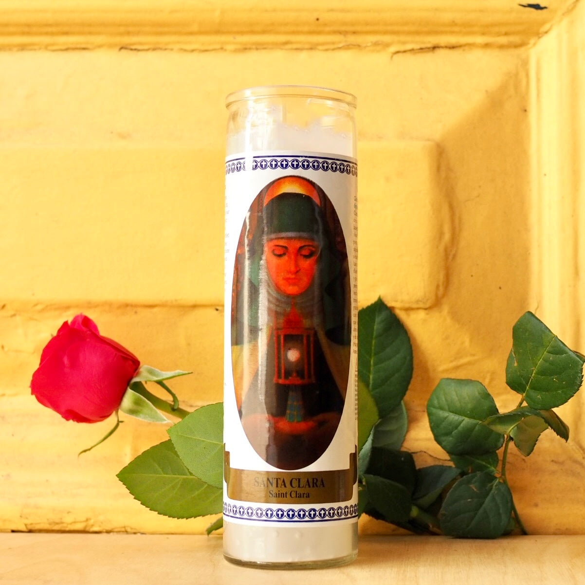 Saint Clara Ritual Prayer Candle