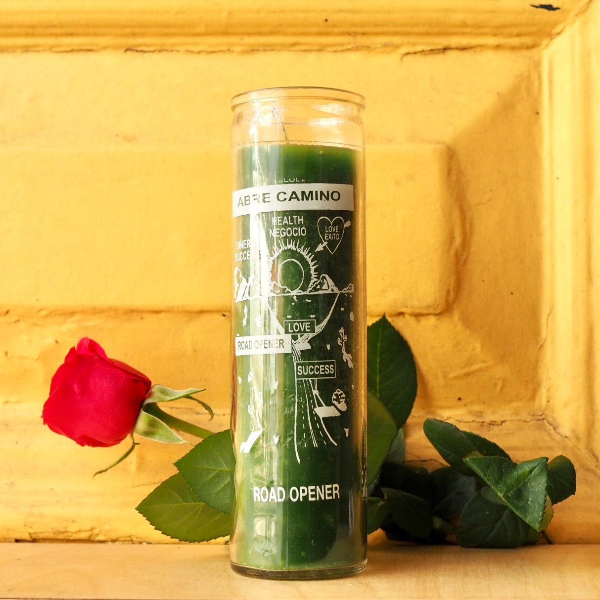 Road Opener' / Abre Camino Vela 7 Day Prayer Candle by Santa Sabina UK