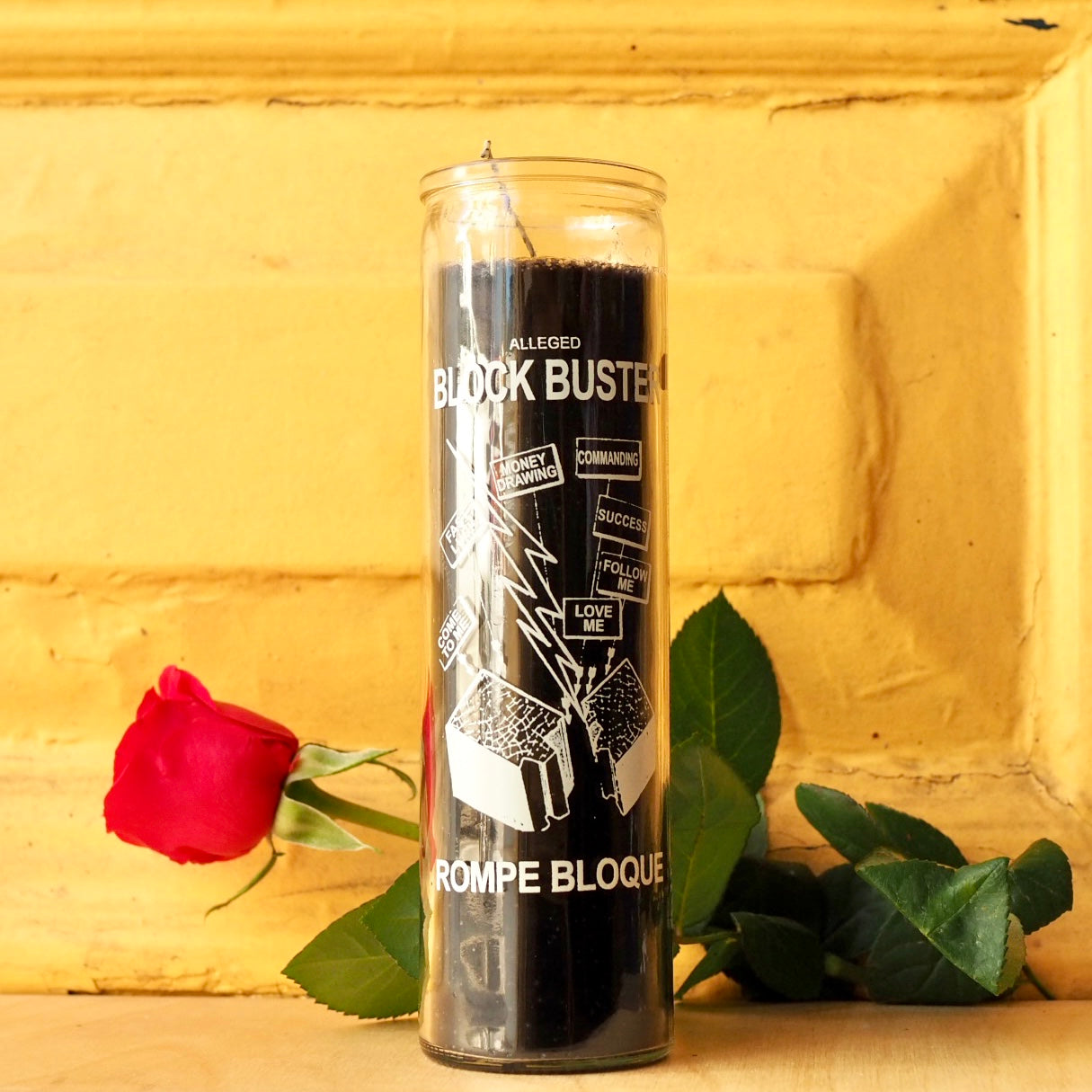 Ritual Prayer Candle halloween day of the dead spell UK Santa Sabina Block Buster / Rompe Bloque Vela 7 Day Prayer dia de los muertos