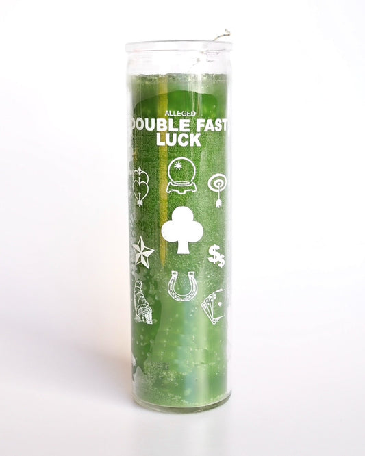 Double Fast Luck Ritual Prayer Candle