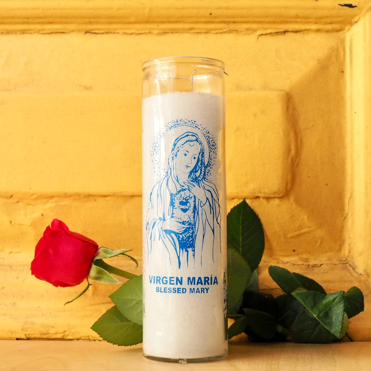virgen guadalupe virgin mary Ritual Prayer Candle spell UK Santa Sabina Vela 7 Day Prayer candle powerful magic luck love motherhood maternity doula guidance light intuition manifestation halloween day of the dead dia de los muertos saint blessed faith catholic