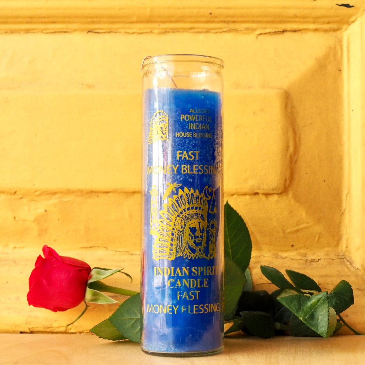 fast money indian blessing Ritual Prayer Candle spell UK Santa Sabina Vela 7 Day Prayer good luck good fortune money day of the dead dia de los muertos powerful success magic