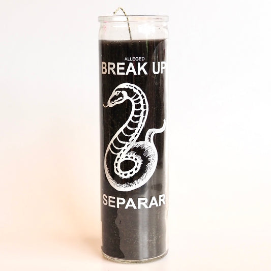 'Break Up' Ritual Prayer Candle halloween day of the dead spell UK Santa Sabina Vela 7 Day Prayer dia de los muertos