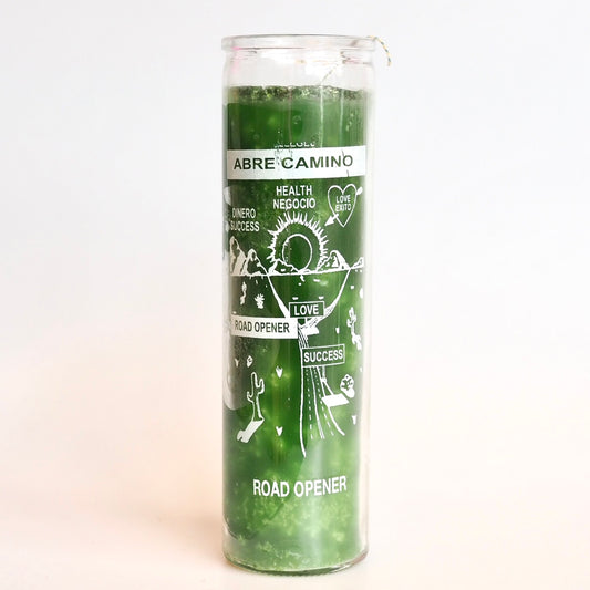 Road Opener' / Abre Camino Vela 7 Day Prayer Candle by Santa Sabina UK