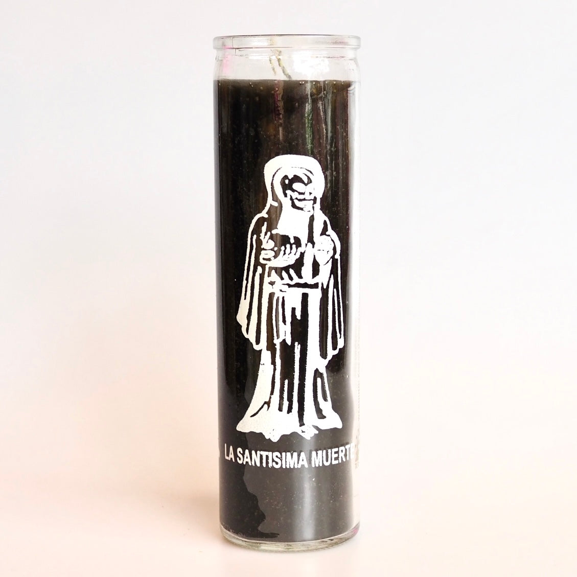 santisima muerte Ritual Prayer Candle spell UK Santa Sabina Vela 7 Day Prayer candle powerful magic luck love guidance light intuition manifestation halloween day of the dead dia de los muertos in memory memorial death doula 