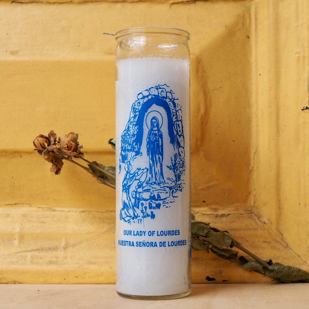 Our Lady of Lourdes Ritual Prayer Candle