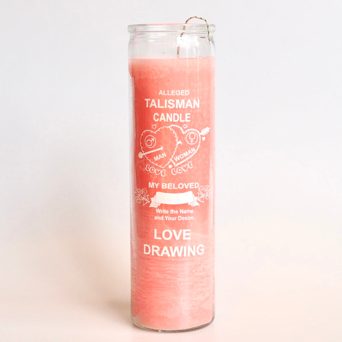 love drawing Ritual Prayer Candle spell UK Santa Sabina Vela 7 Day Prayer candle powerful magic luck love attraction desire lust crush soul mate guidance light intuition manifestation halloween day of the dead dia de los muertos valentines cupid venus beloved wedding gift anniversary single