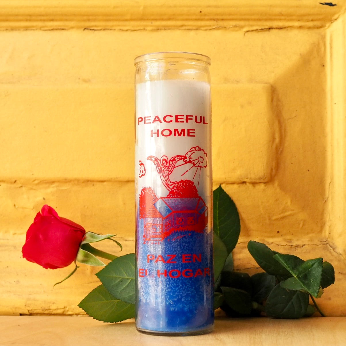 Peaceful Home Ritual Prayer Candle