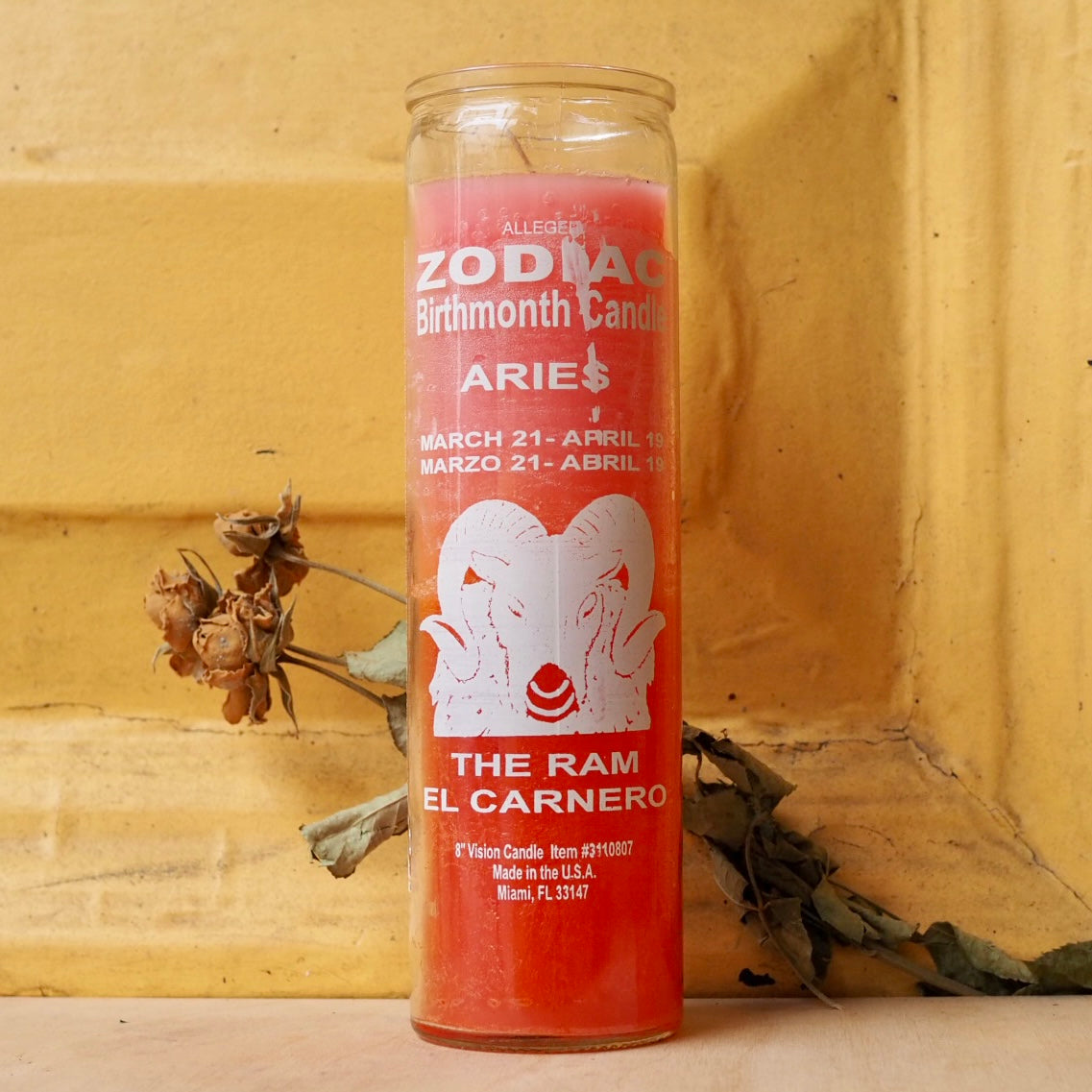 Zodiac Star Sign Candle