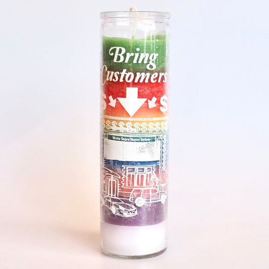 Bring Customers Ritual Prayer Candle