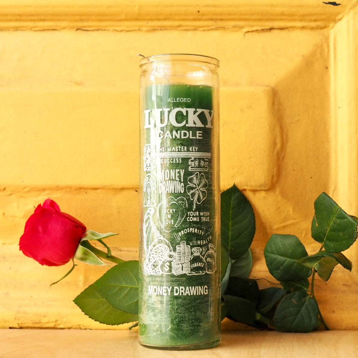 Money Drawing' Vela 7 Day Prayer Candle by Santa Sabina UK