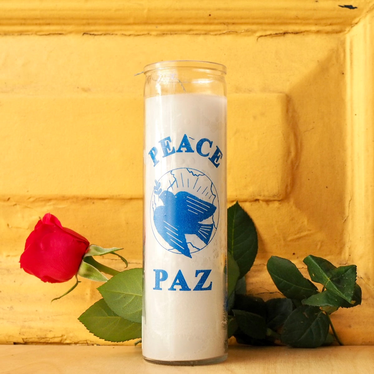 Peace / Paz Vela 7 Day Prayer Candle by Santa Sabina UK