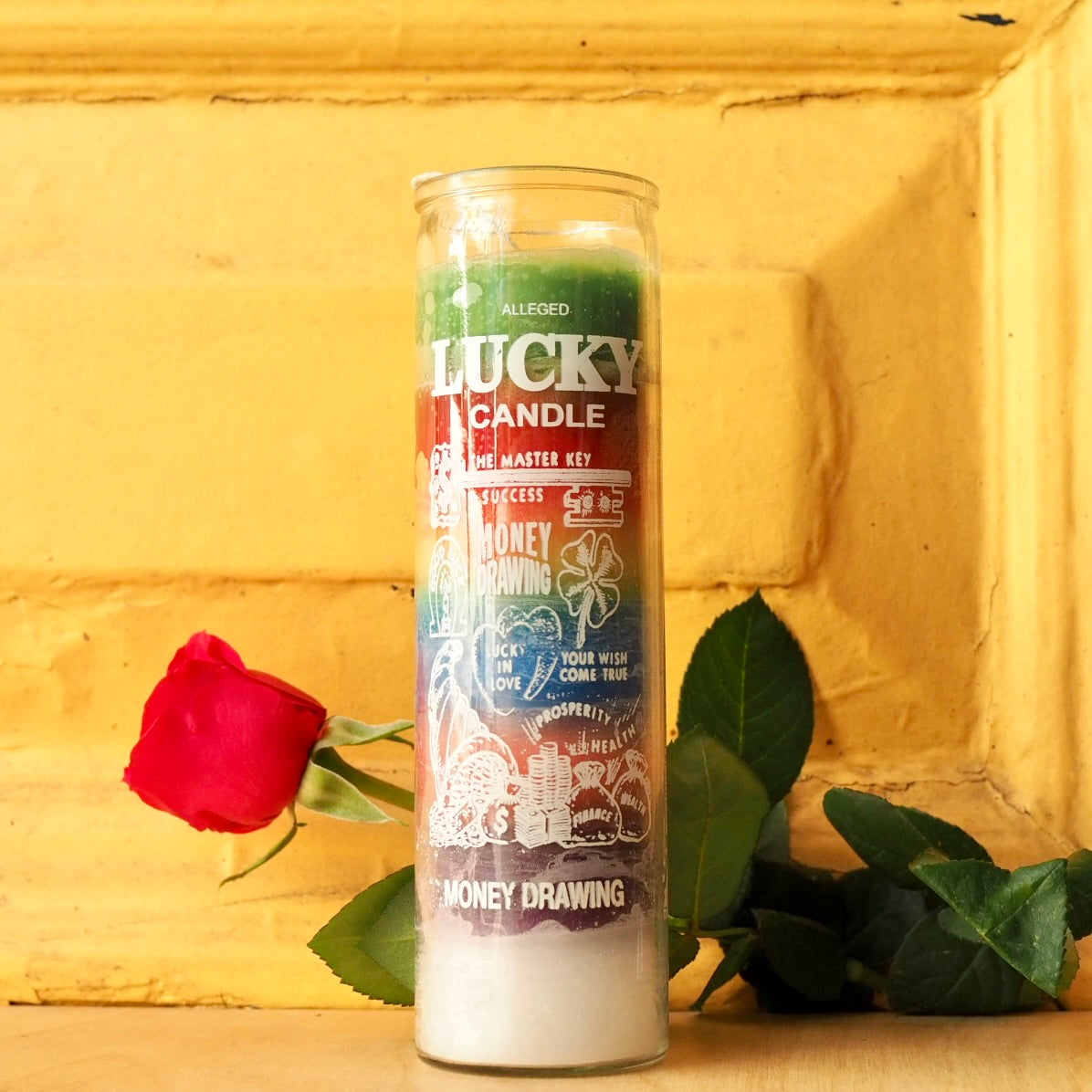 Money Drawing' Vela 7 Day Prayer Candle by Santa Sabina UK