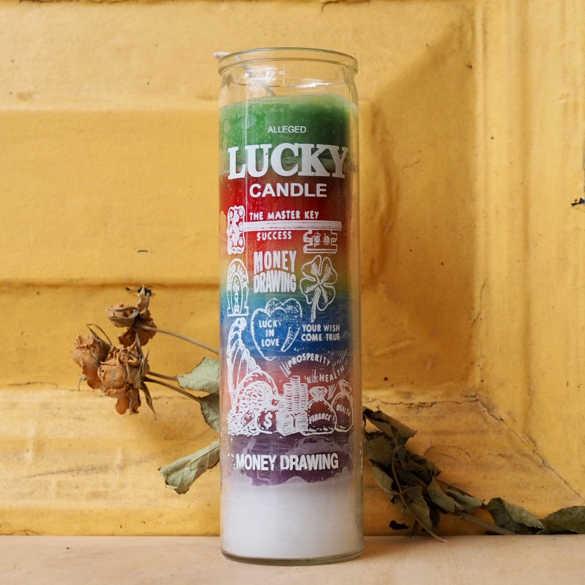 Money Drawing' Vela 7 Day Prayer Candle by Santa Sabina UK