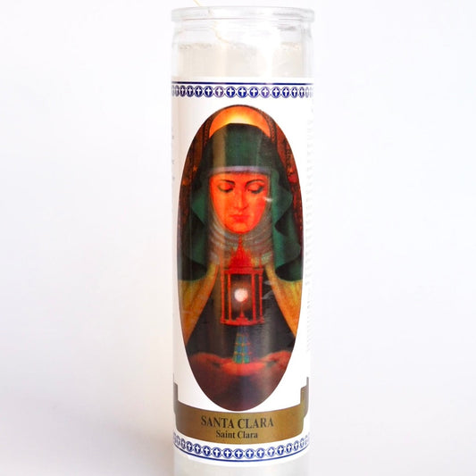 Saint Clara Ritual Prayer Candle