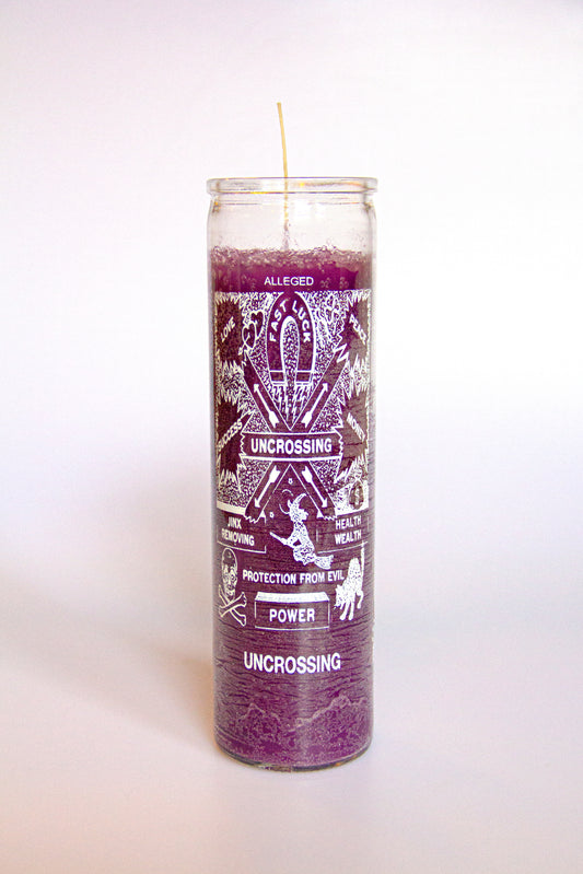 Uncrossing Ritual Prayer Candle